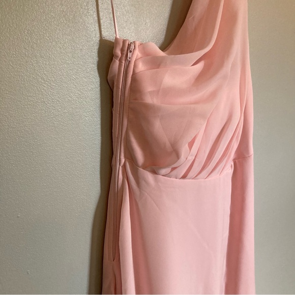 Birdy Grey Kira Dress - Blush Pink (with slit) - Picture 5 of 14